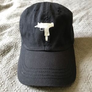 Black Uzi dad hat